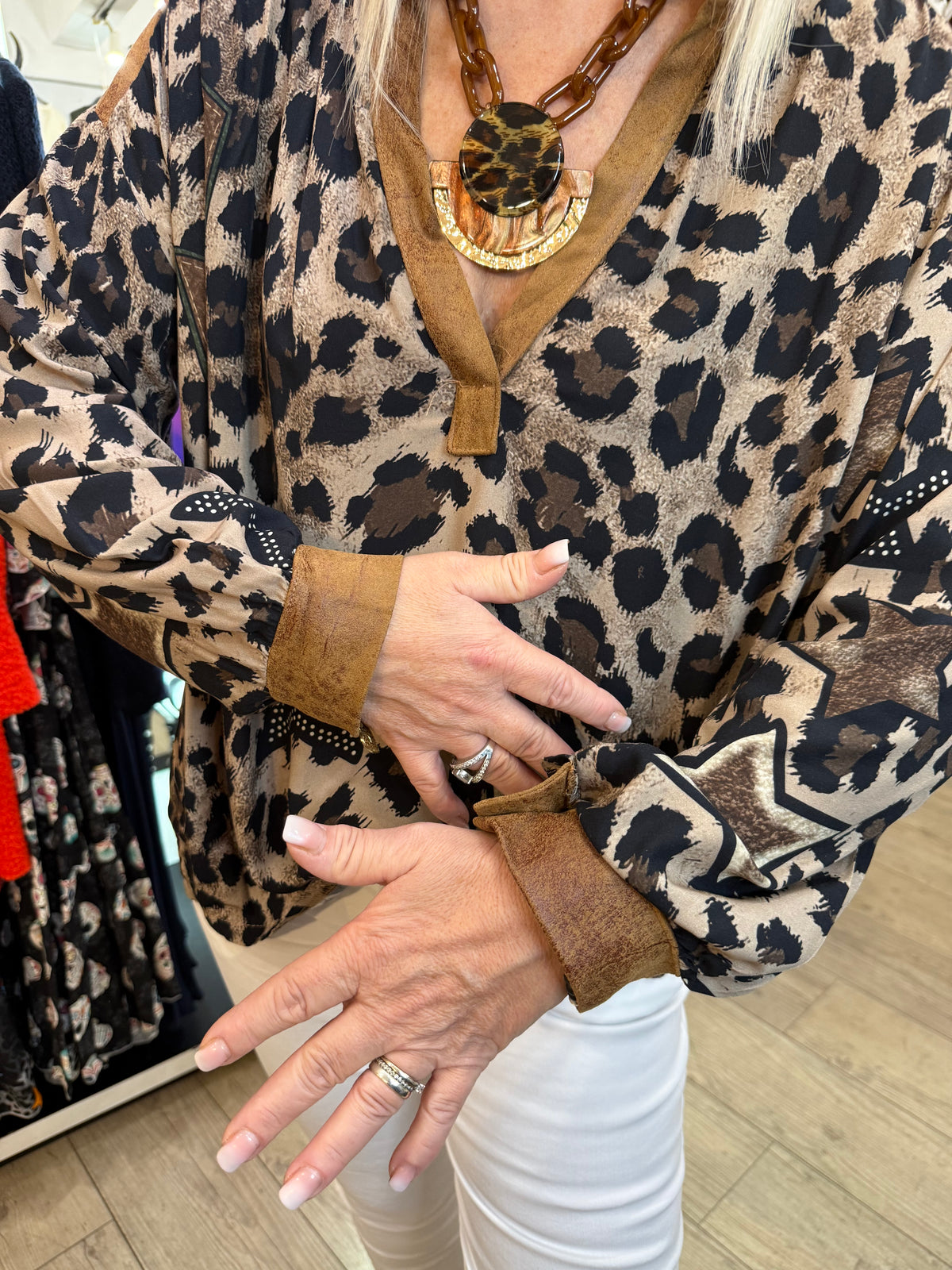 Tunique léopard