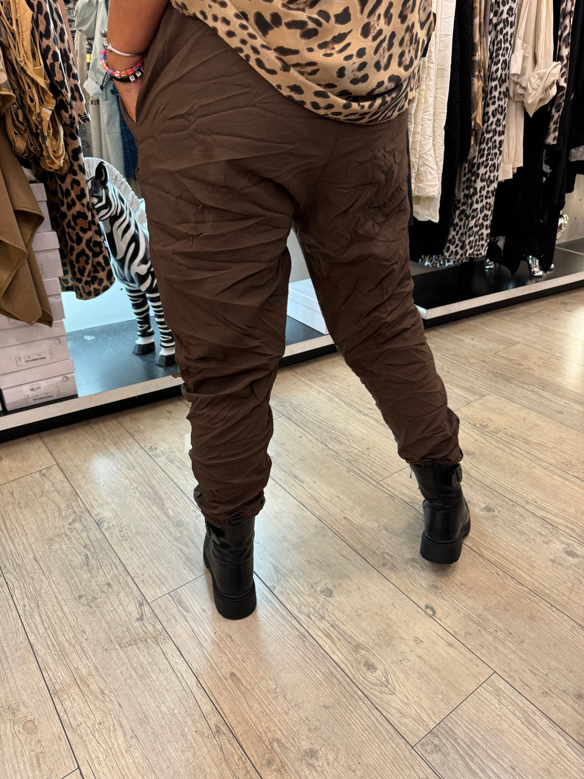Pantalon magique gde taille choco