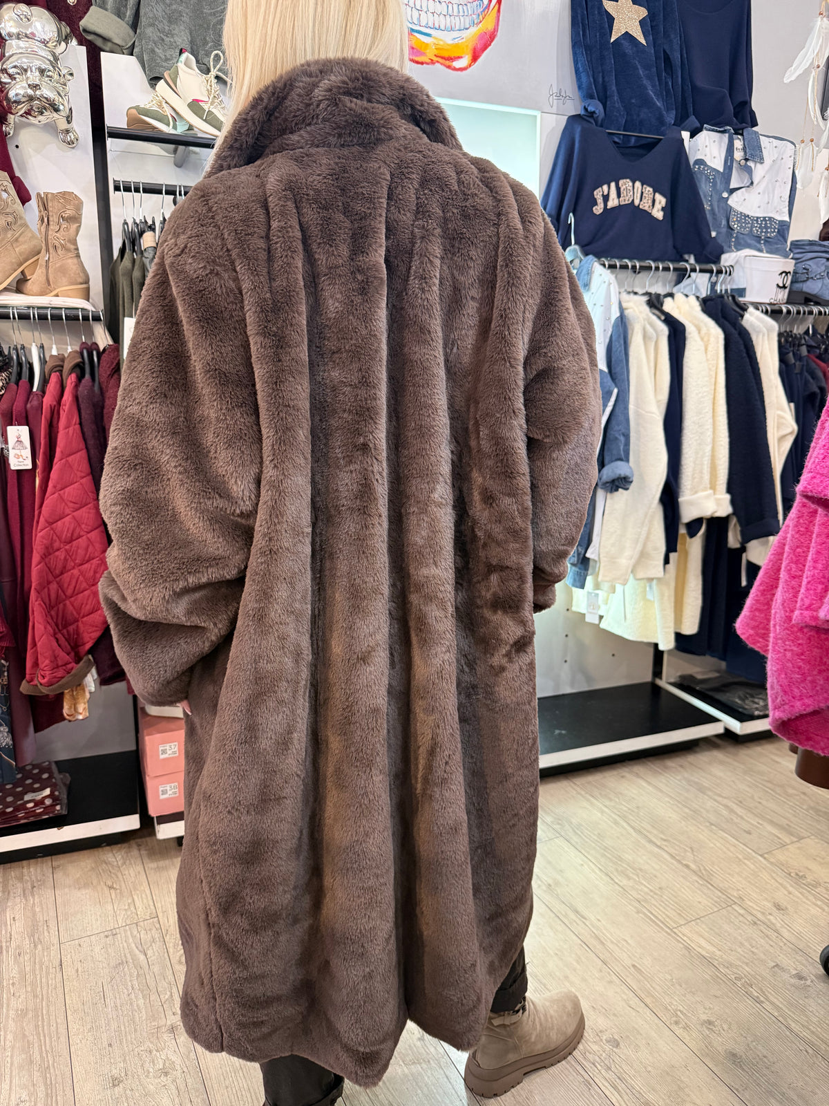 Manteau nelson chocolat