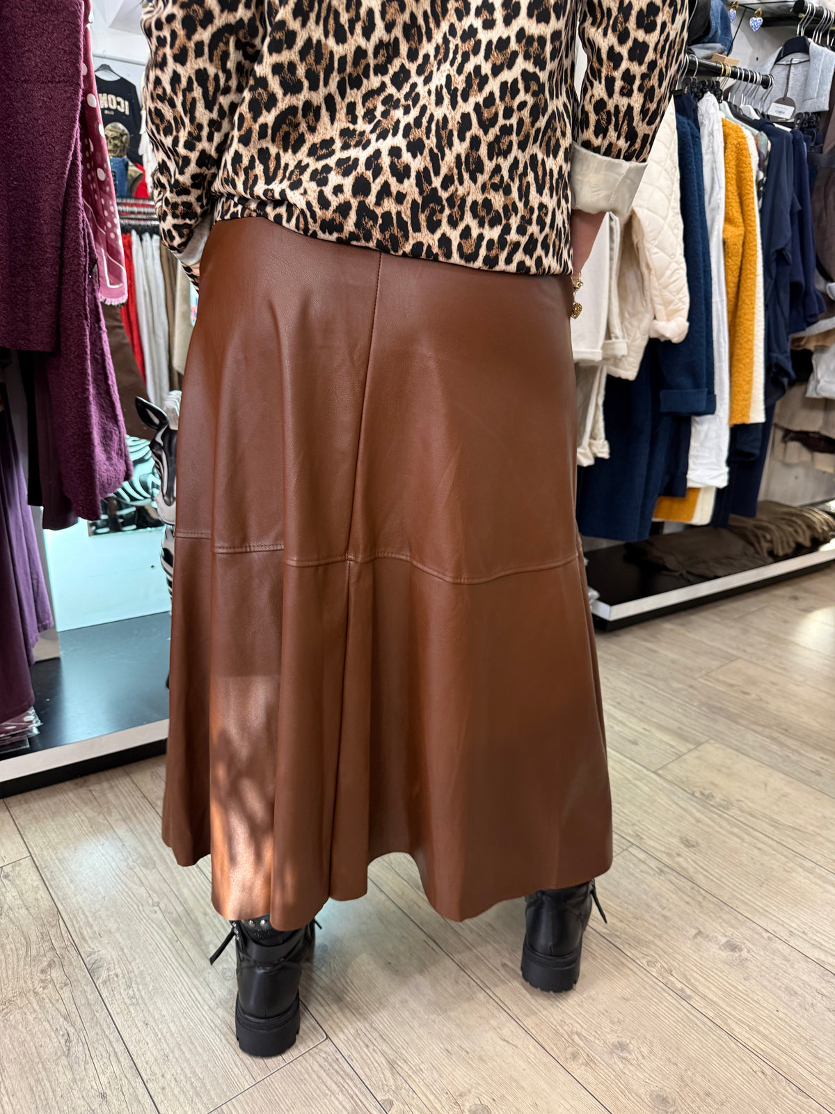 Jupe zanzibar caramel
