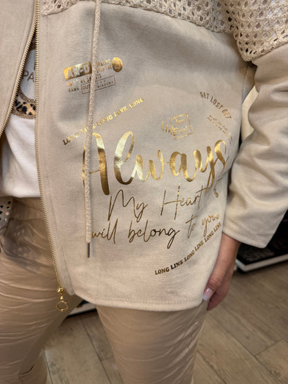 Veste Ali beige