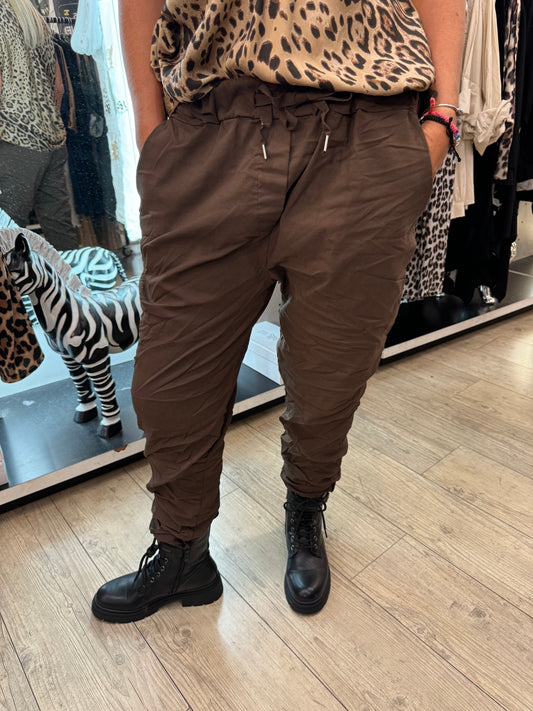Pantalon magique gde taille choco