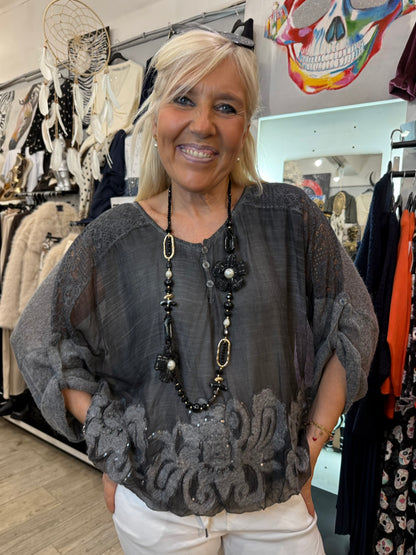 Tunique Paola grise