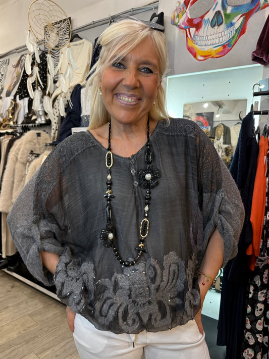 Tunique Paola grise