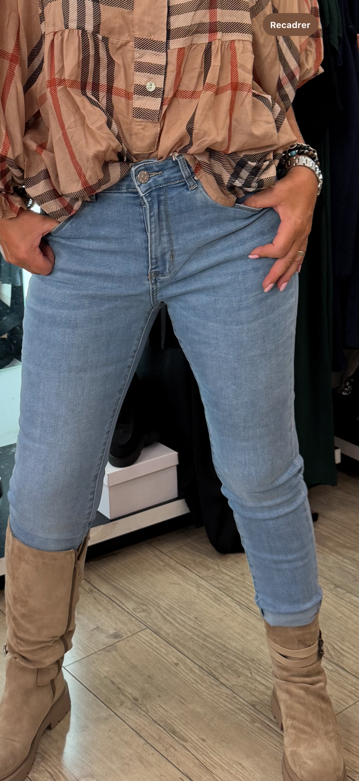Jean carter bleu