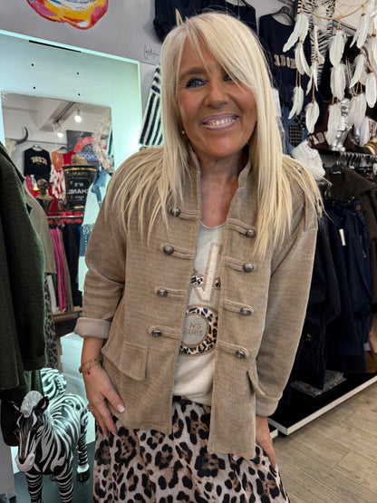 Veste kaporal beige