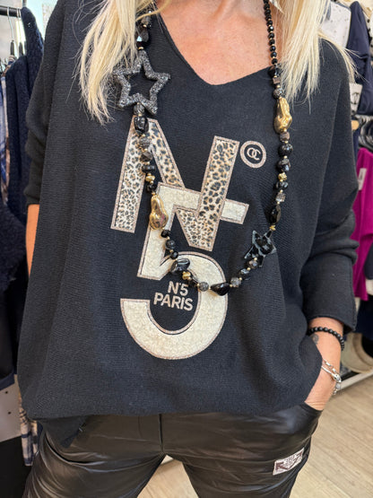 Pull noir 5