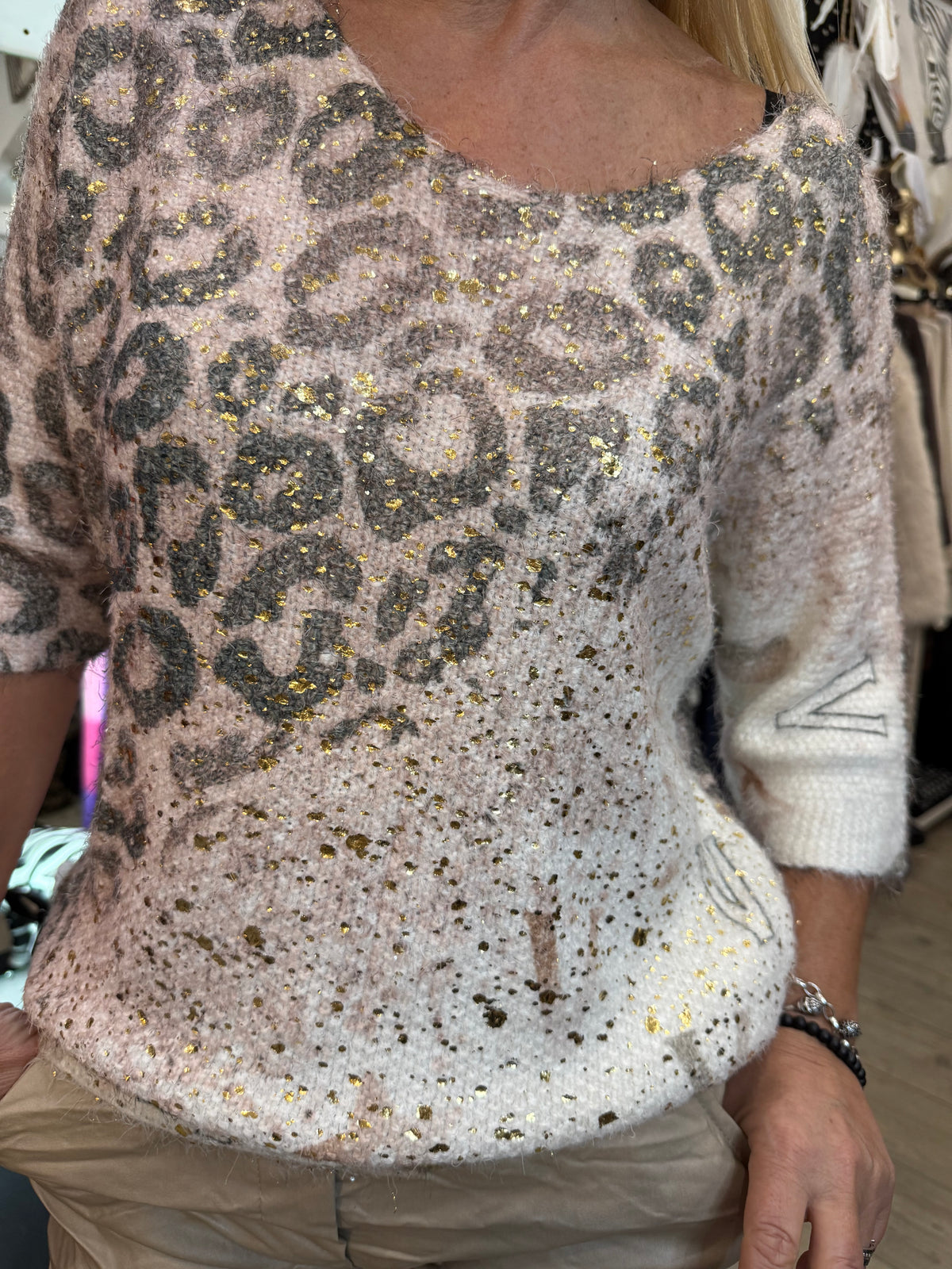 Pull beige Valerie