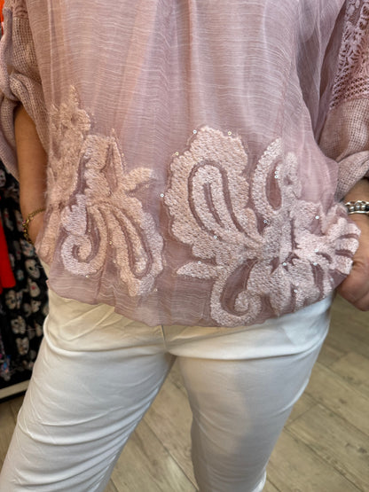 Tunique paola rose