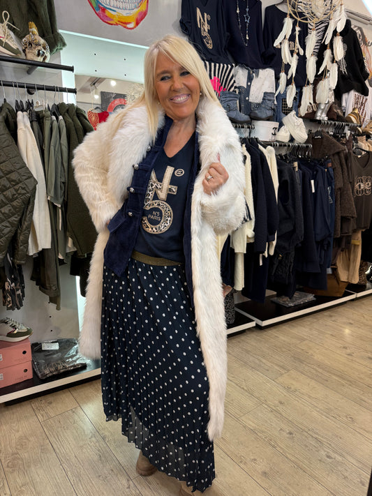 Manteau Wilfrid blanc