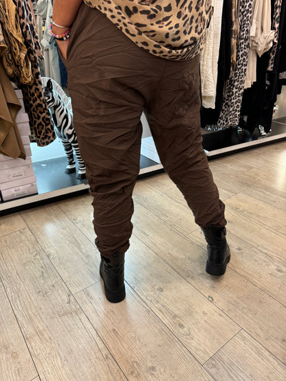 Pantalon magique gde taille choco