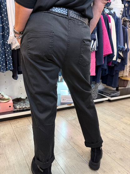 Pantalon chino noir
