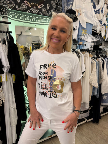 T shirt free corail
