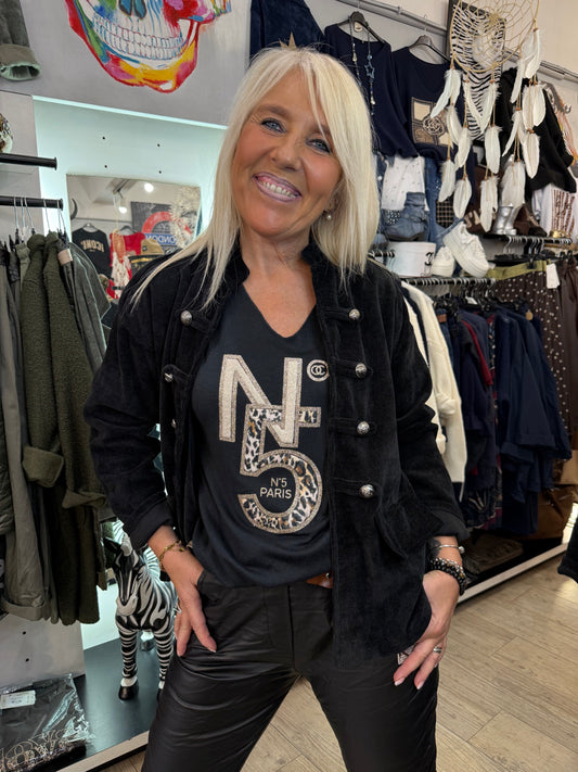 Veste kaporal noir