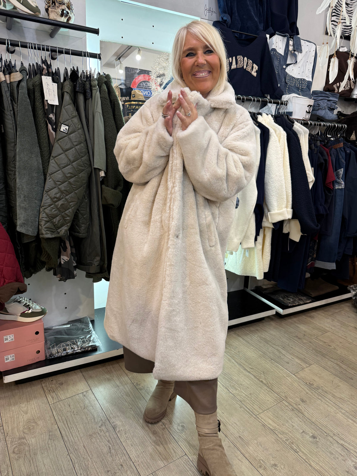Manteau Nelson beige