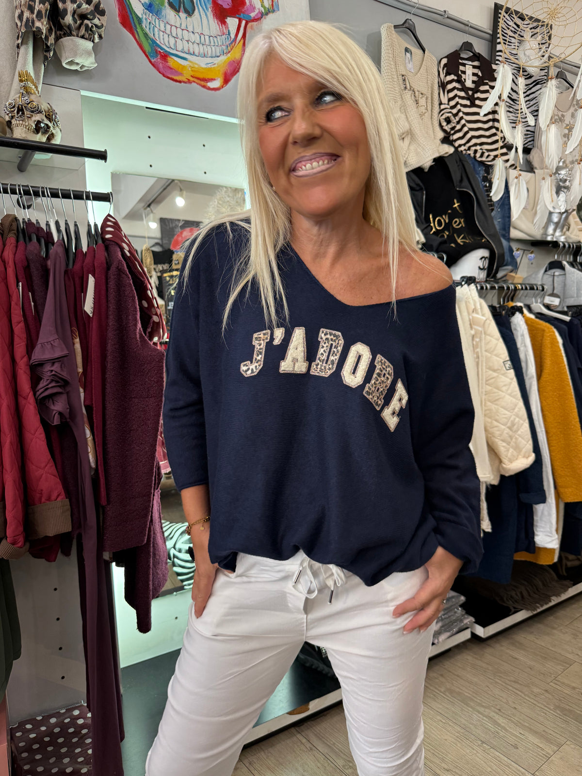 Pull j’adore marine