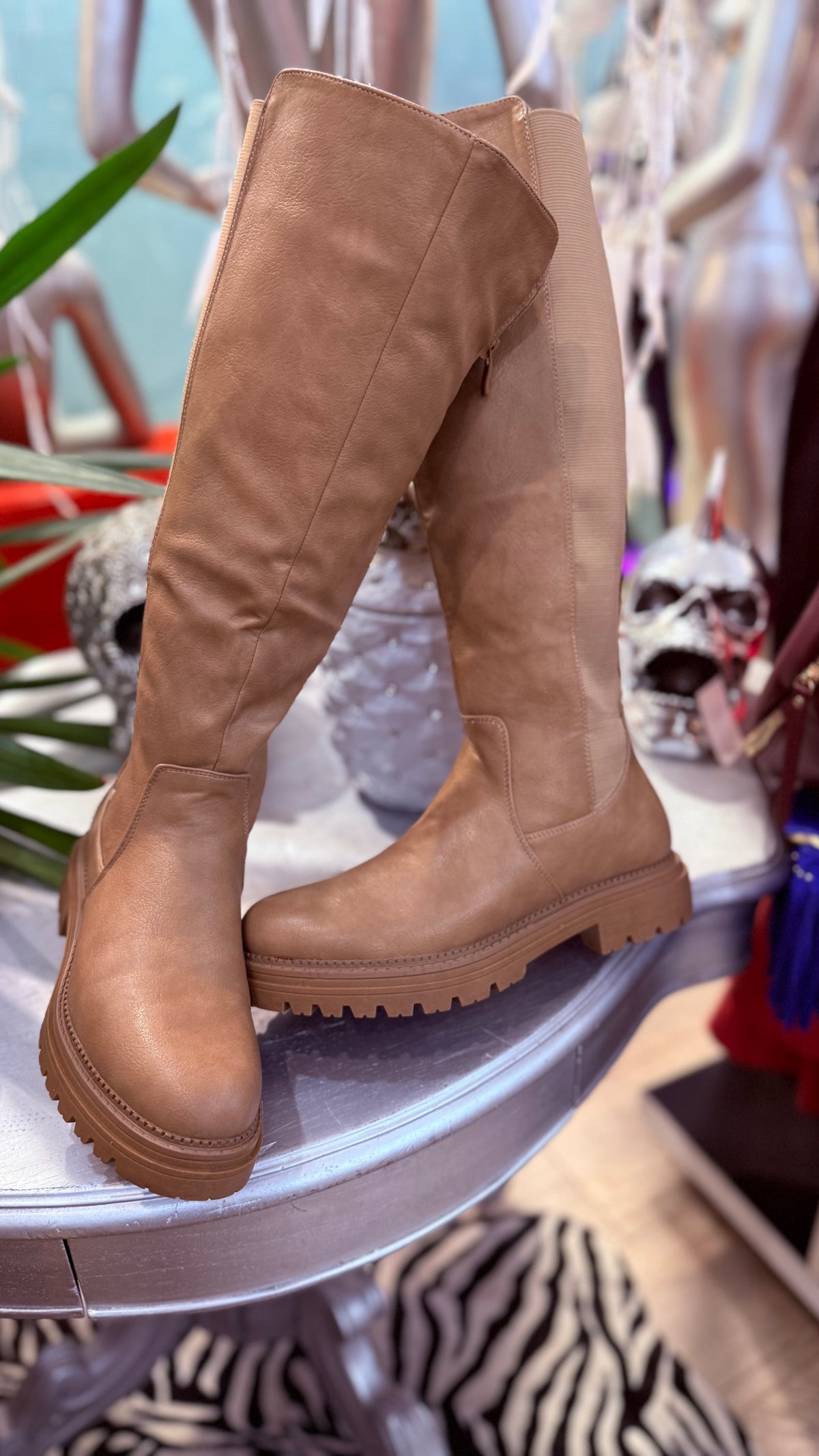 Boots bottes beige
