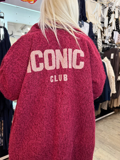 Manteau iconic Bordeaux