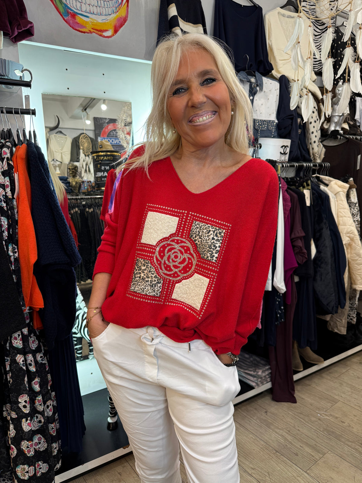 Pull zanzibar rouge