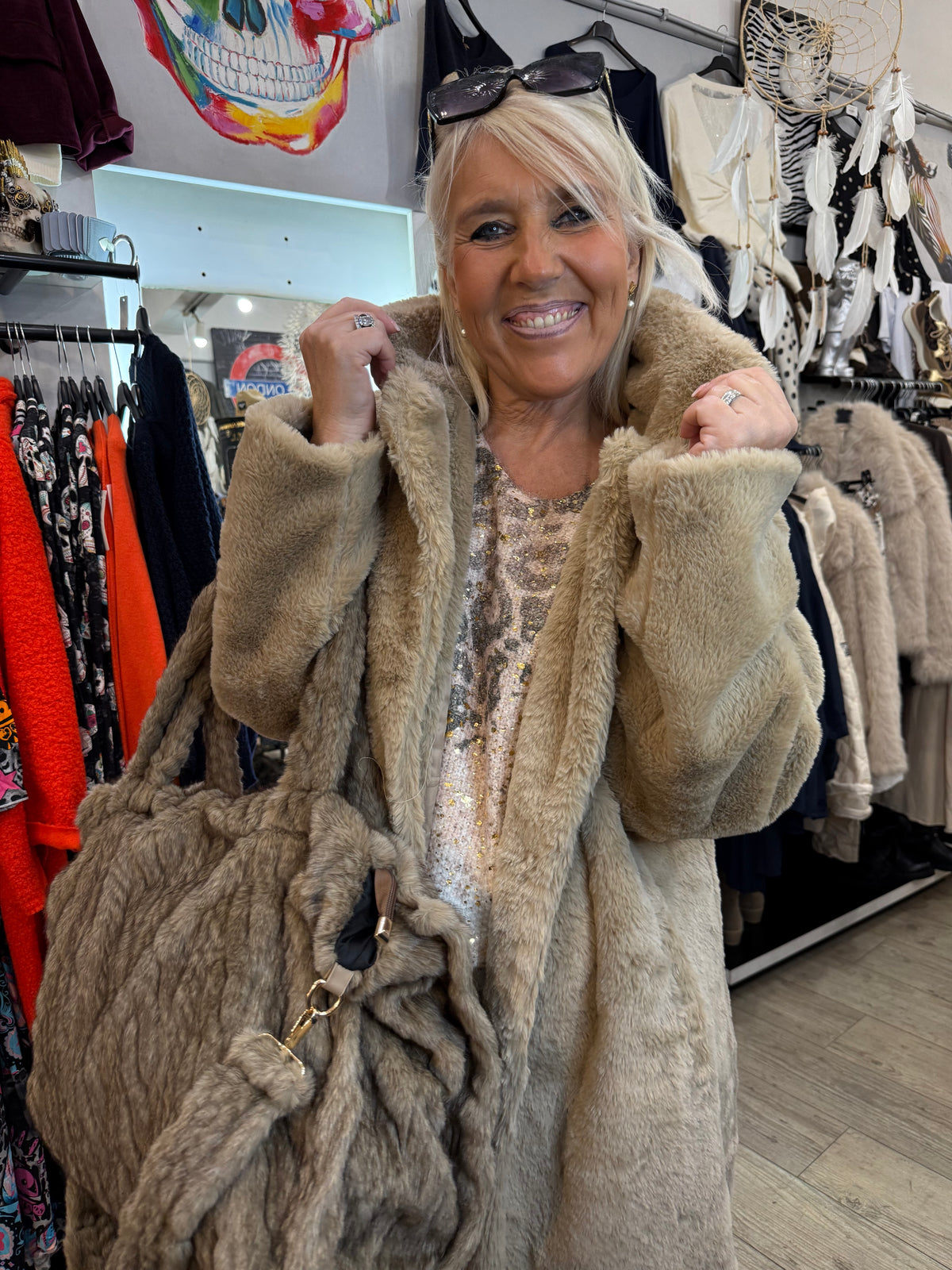 Pull beige Valerie