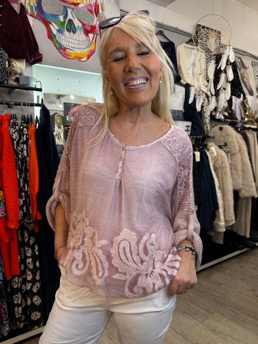 Tunique paola rose