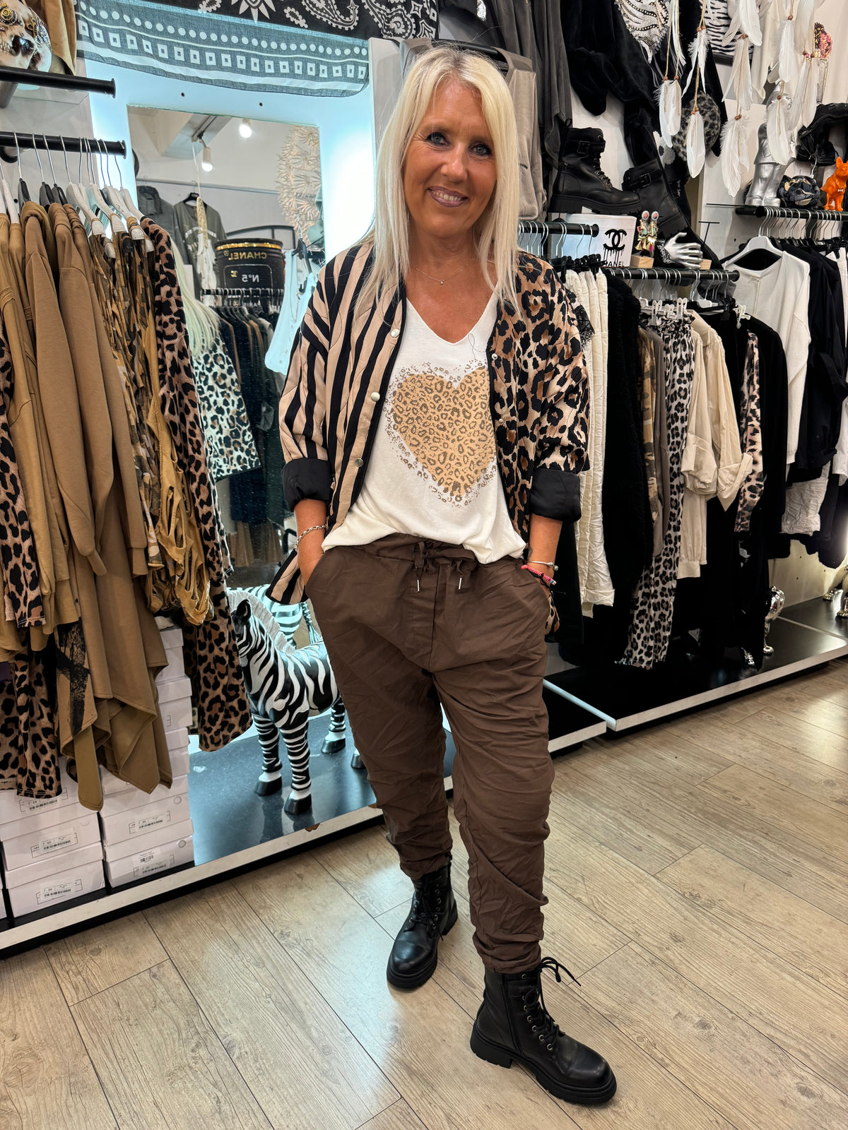 Pantalon magique gde taille choco