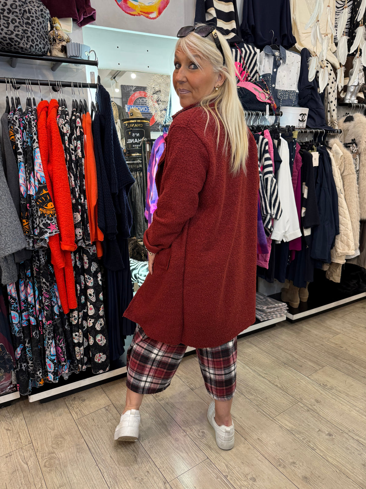 Manteau bouclette brik