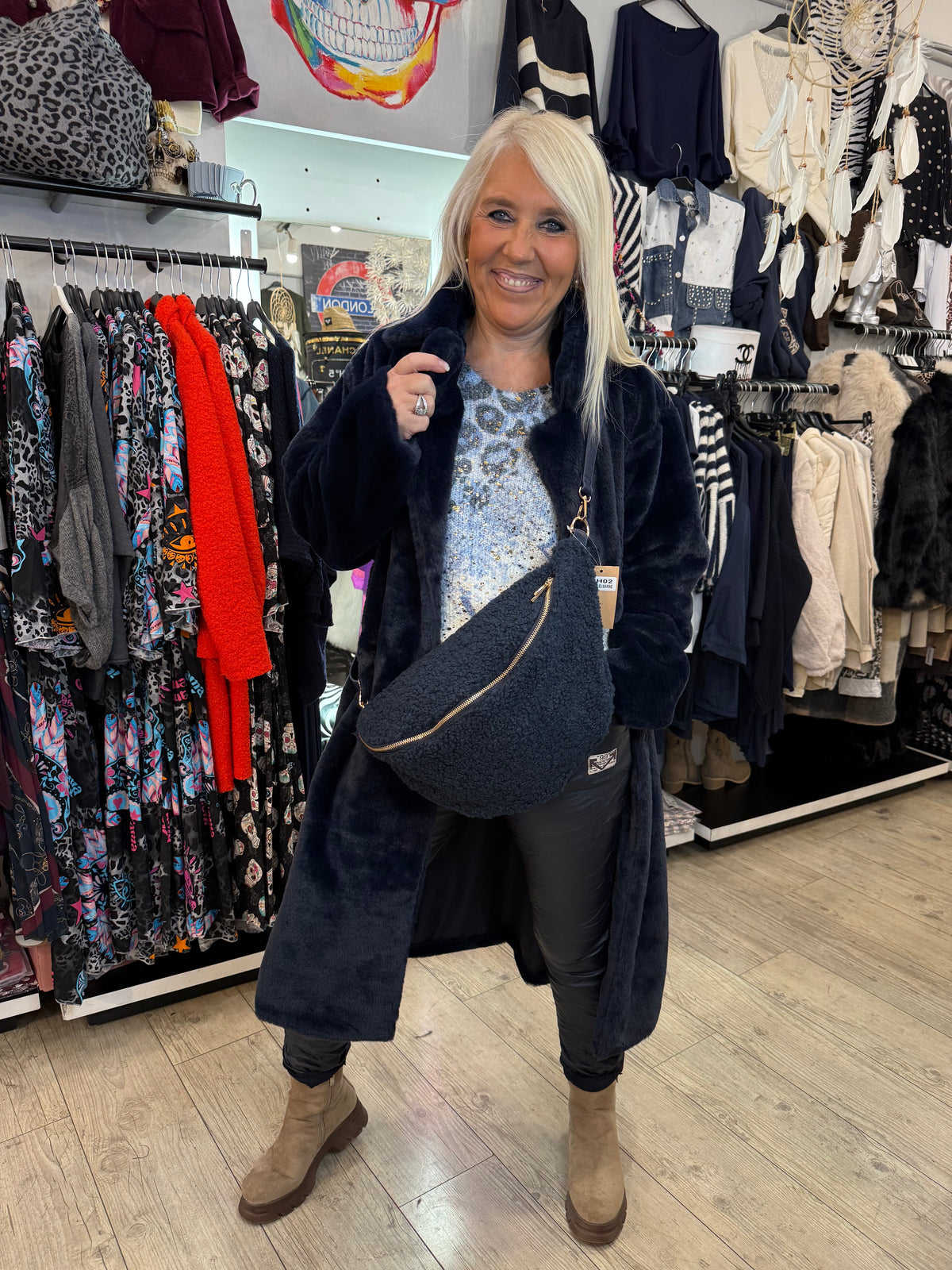 Manteau Nelson marine