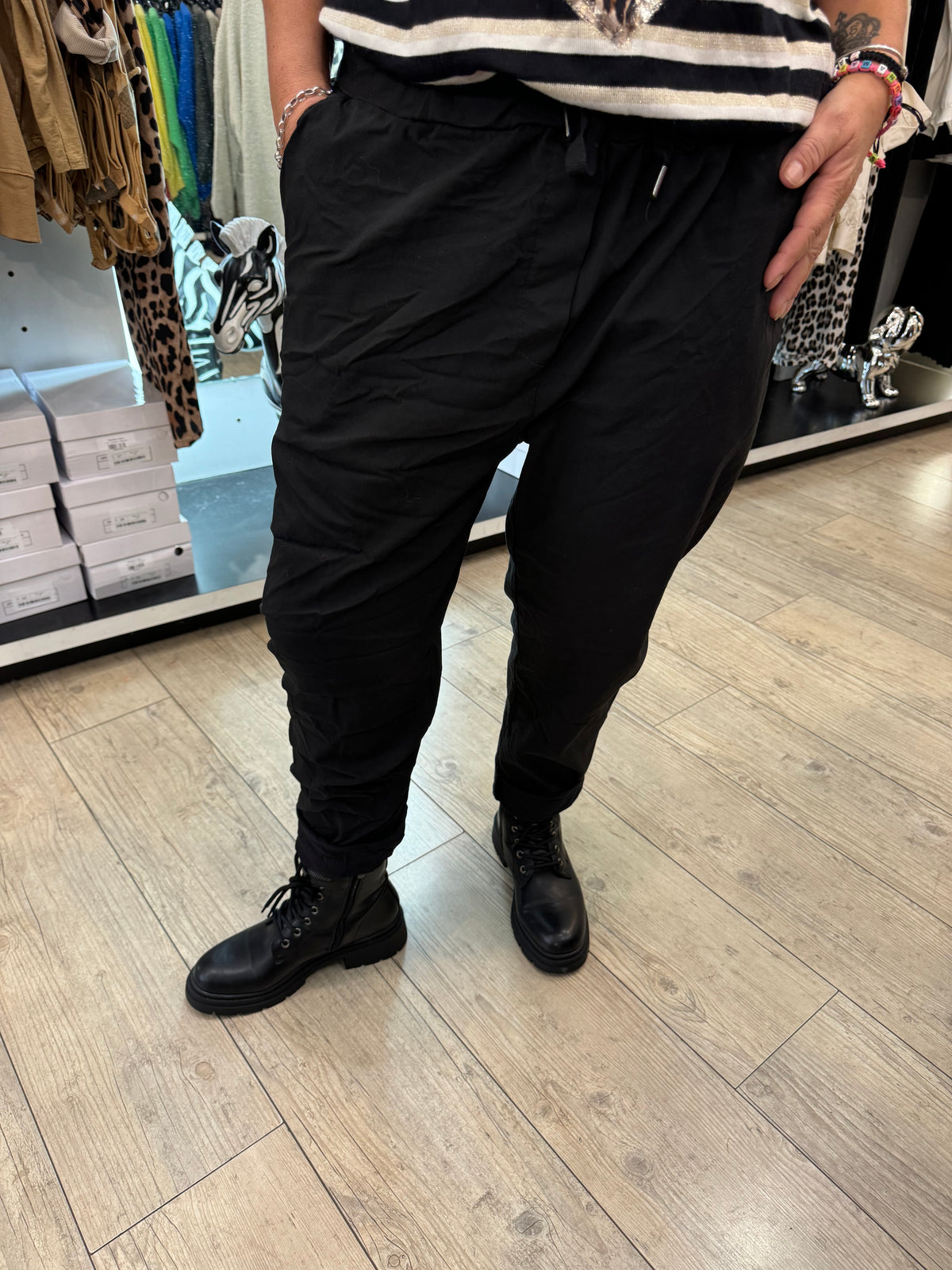 Pantalon  gde taille noir