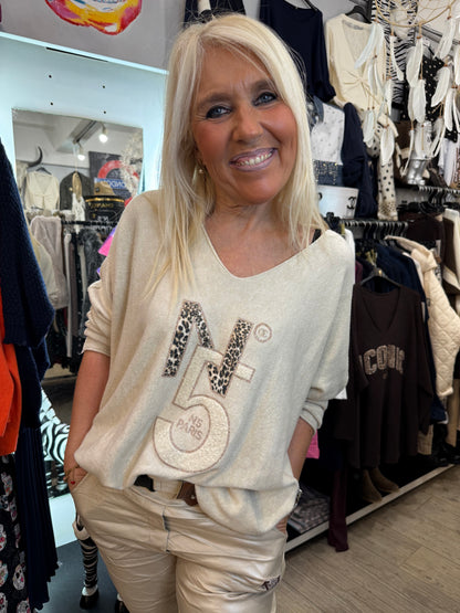 Pull beige 5