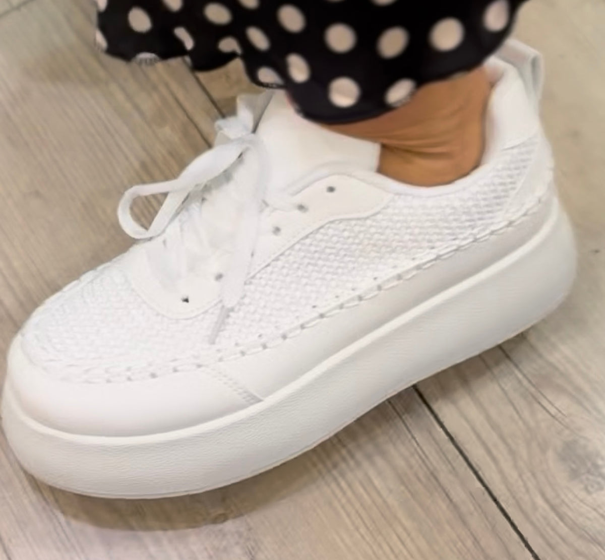 Baskets blanches