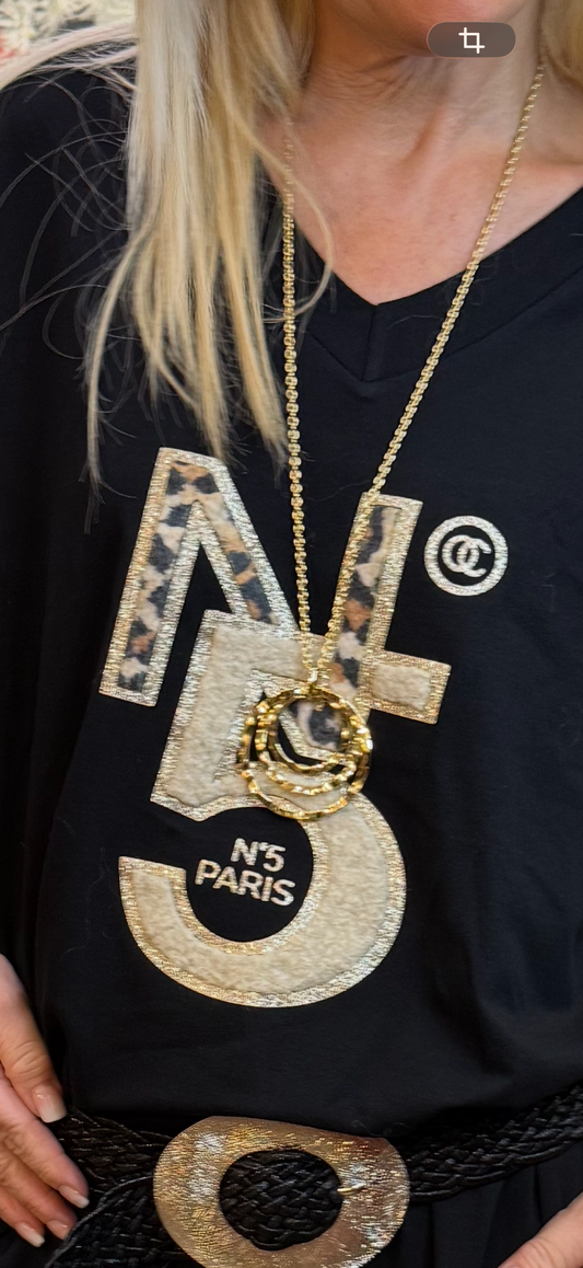 Sautoir anneaux