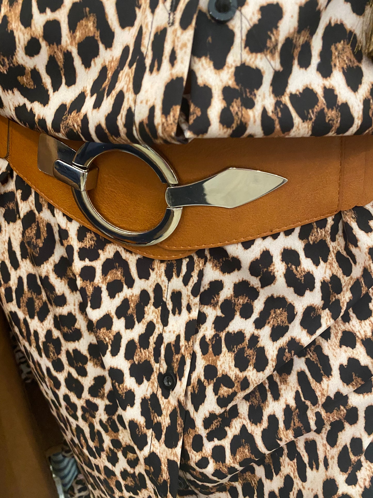 Ceinture cognac