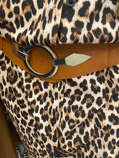 Ceinture cognac